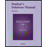 Precalculus Student Solution Manual