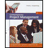 Contemporary Project Management   With CD