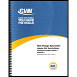 CIW Web Design Specialist Volume 1 &2 -  Cert. Partner, Study Guide, Spiral