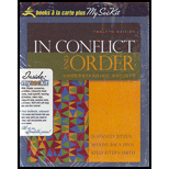 In Conflict and Order (Looseleaf)