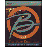 Bare Essentials Form B