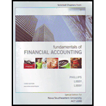 Fundamentals Financial Accounting  Selected Chapter (Custom) -  Phillips, Paperback