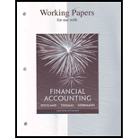 Working Papers for Use with Financial Accounting -  Thomas Spiceland, Paperback
