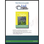 Beginning and Intermediate Algebra   DVD DIG.REC.