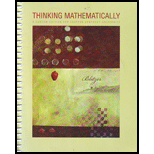 Thinking Mathematically (Custom)