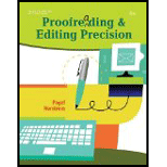 Proofreading and Editing Precision   Text