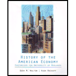 History of the American Economy (Custom)