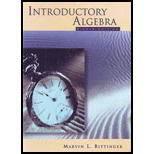 Introductory Algebra (Custom)