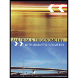 Algebra and Trigonometry (Custom)