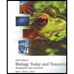 Biology Today and Tomorrow (Custom)