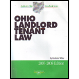 Ohio Landlord Tenant Law  2007 2008