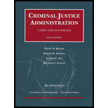 Criminal Justice Administration   2011 Supplement