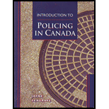 Introduction to Policing in Canada