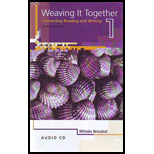 Weaving It Together, Book 1 Audio CD