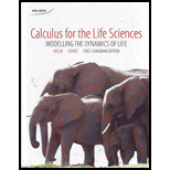 Calculus for the Life Science (Canadian)