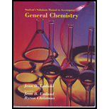 General Chemistry - Student Solutions Manual - Jean B. Umland