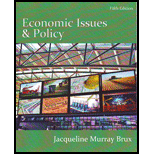 Economic Issues and Policy Text Only