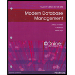 Modern Database Management CUSTOM<