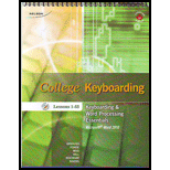 College Keyboarding, Microsoft Word, 1 55  (Canadian)