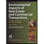 Environmental Aspects of Real Estate and Commercial Transactions