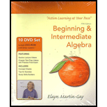 Beginning and Intermediate Algebra   DVD SET