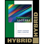 INTERMEDIATE ALGEBRA HYBRID TEXT