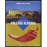 College Algebra (Loose) (Custom Package) (ISBN10 0558992161; ISBN13 