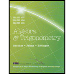 Algebra and Trigonometry (Custom)