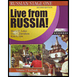 Russia Stage One Live from Volume 2 Workbook