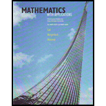 Mathmatics With Applications (Custom)