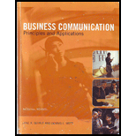 Business Communication  Principles and Applications