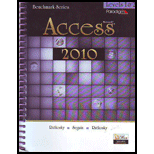 Benchmark Microsoft Access 2010 Level 1 and 2  Text Only