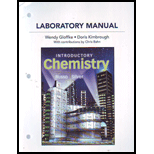 Introductory Chemistry   Laboratory Manual