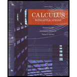 Calculus with Applications (Custom) (Looseleaf)