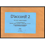 Daccord Level 2 Vtext and Ss and Cahier Access