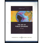 Art of Public Speaking. Stephen E. Lucas