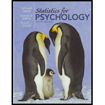 Statistics for Psychology   With SPSS 18.0 CD