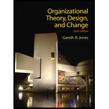 Organizational Theory CUSTOM PKG. <