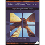 Music in Western Civilization (Custom)