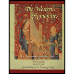 Western Humanities, Volume I   With Readings (Custom)