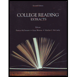 College Reading Extracts (Custom)