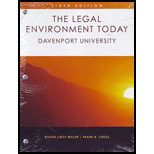 Legal Environment Today (Custom)