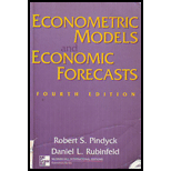 Econometric Models and Economic Forecasts