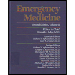 Emergency Medicine, Volume II