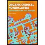 Organic Chemical Nomenclature - Philipp Fresenius