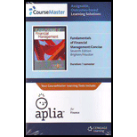 Fundamentals of Financial Management Concise Edition  Aplia