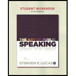 Art of Public Speaking   Student Workbook