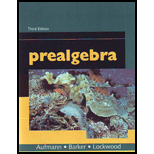 Prealgebra With Smarthinking, Third Edition