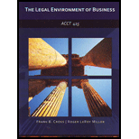 Legal Environment of Business (Custom)