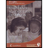 Maryland School Law Deskbook 11 12   With CD